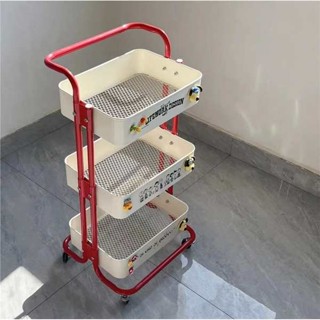 理想的家HOME/網紅款拉斯克小推車置物架落地多層可移動客廳廚房