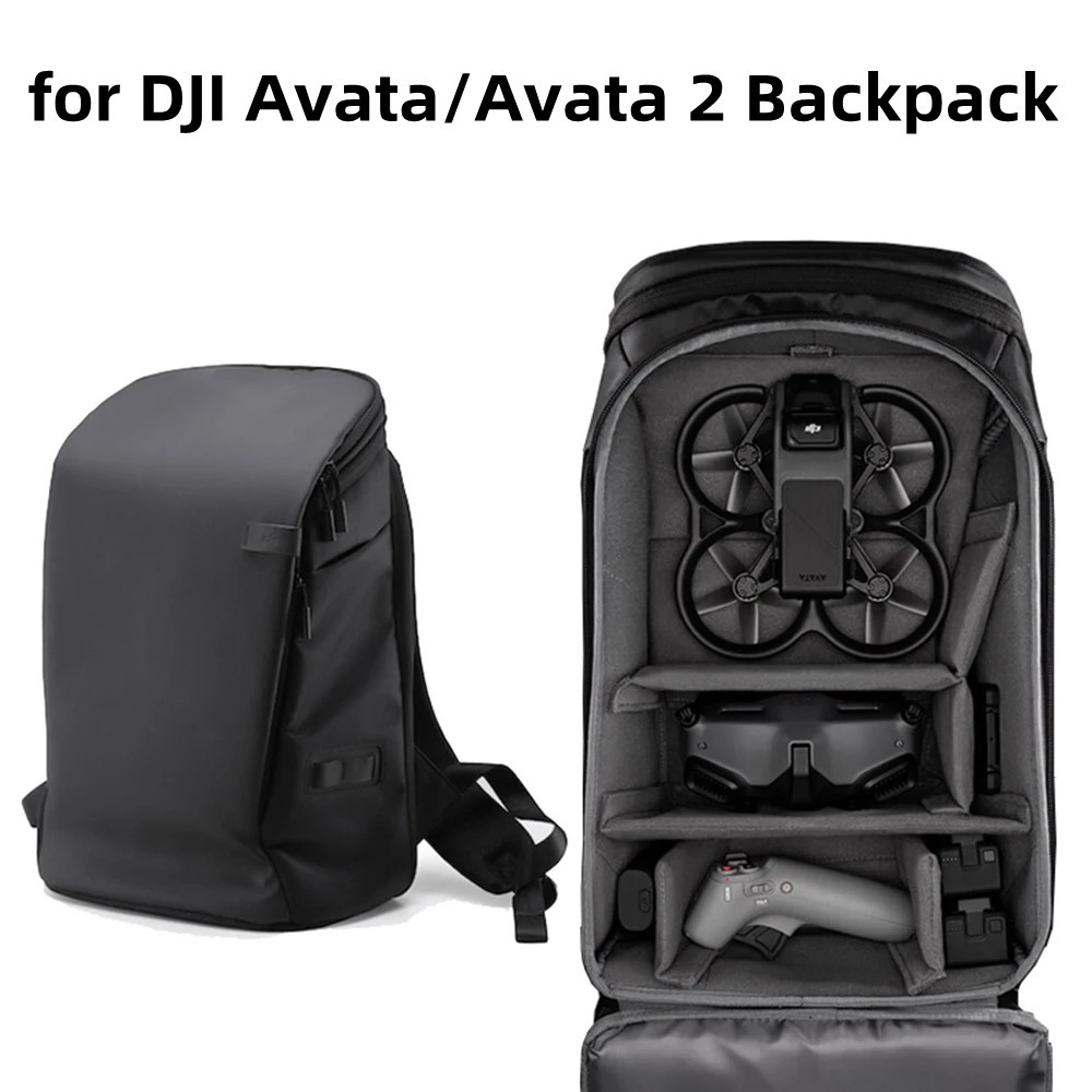 適用於 DJI Avata/Avata 2 背包黑色收納手提包保護套配件適用於 DJI Mavic 3 Case AIR