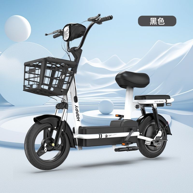 【臺灣專供】新款新國標電動車成人兩輪電動腳踏車鋰電池學生電瓶車雙人代步車