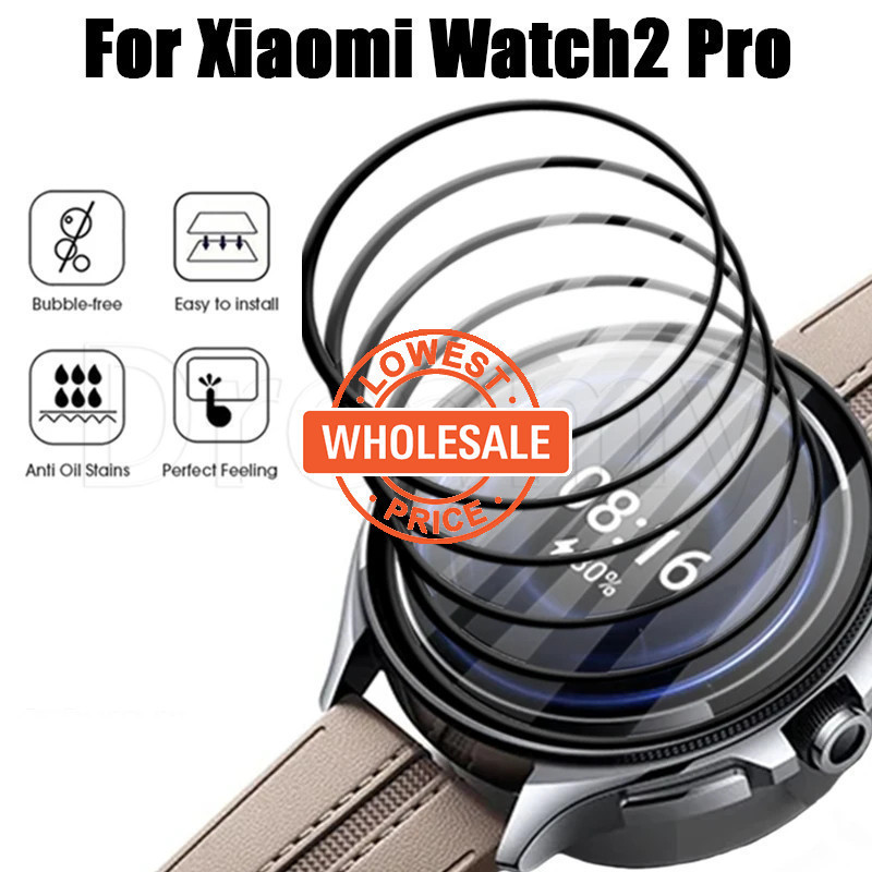 [批發] 手錶複合膜 - 智能手錶保護套 - 適用於小米手錶 XIAOMI 2 Pro - 高清、防刮、防油、全屏、防指