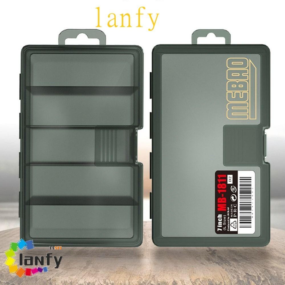 LANFY工具箱5個隔層漁貨釣魚配件集裝箱箱儲物箱