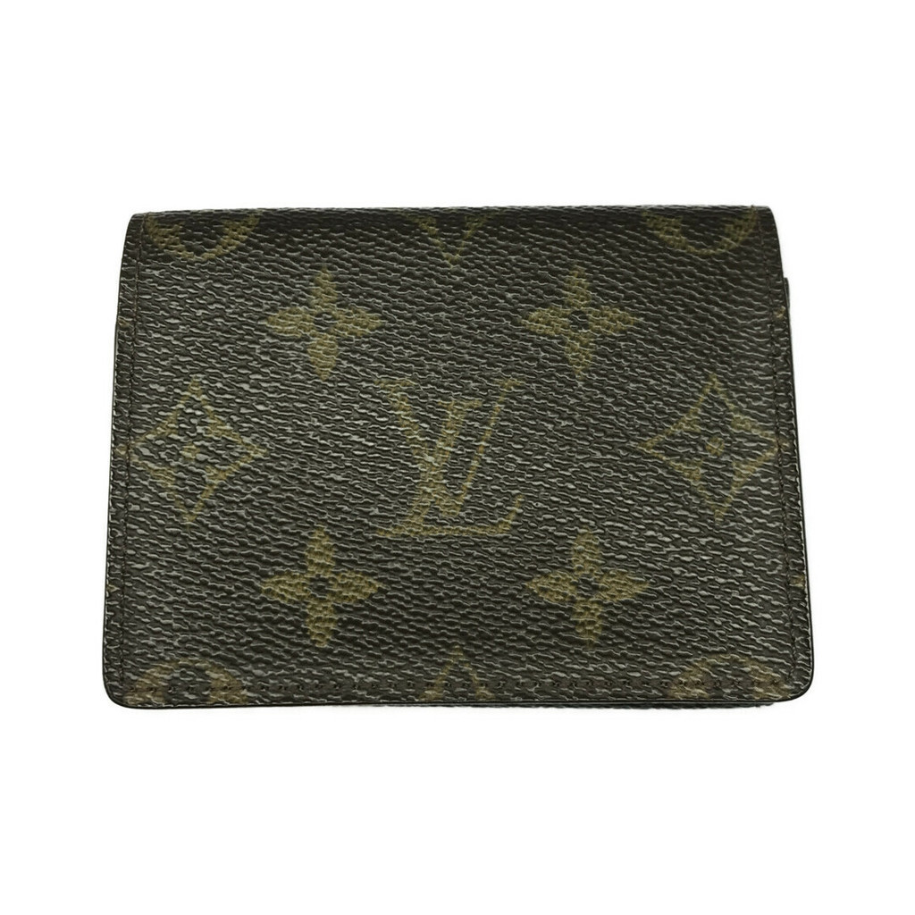 LOUIS VUITTON 路易威登名片夾老花Monogram enveloppe carte de 日本直送 二手