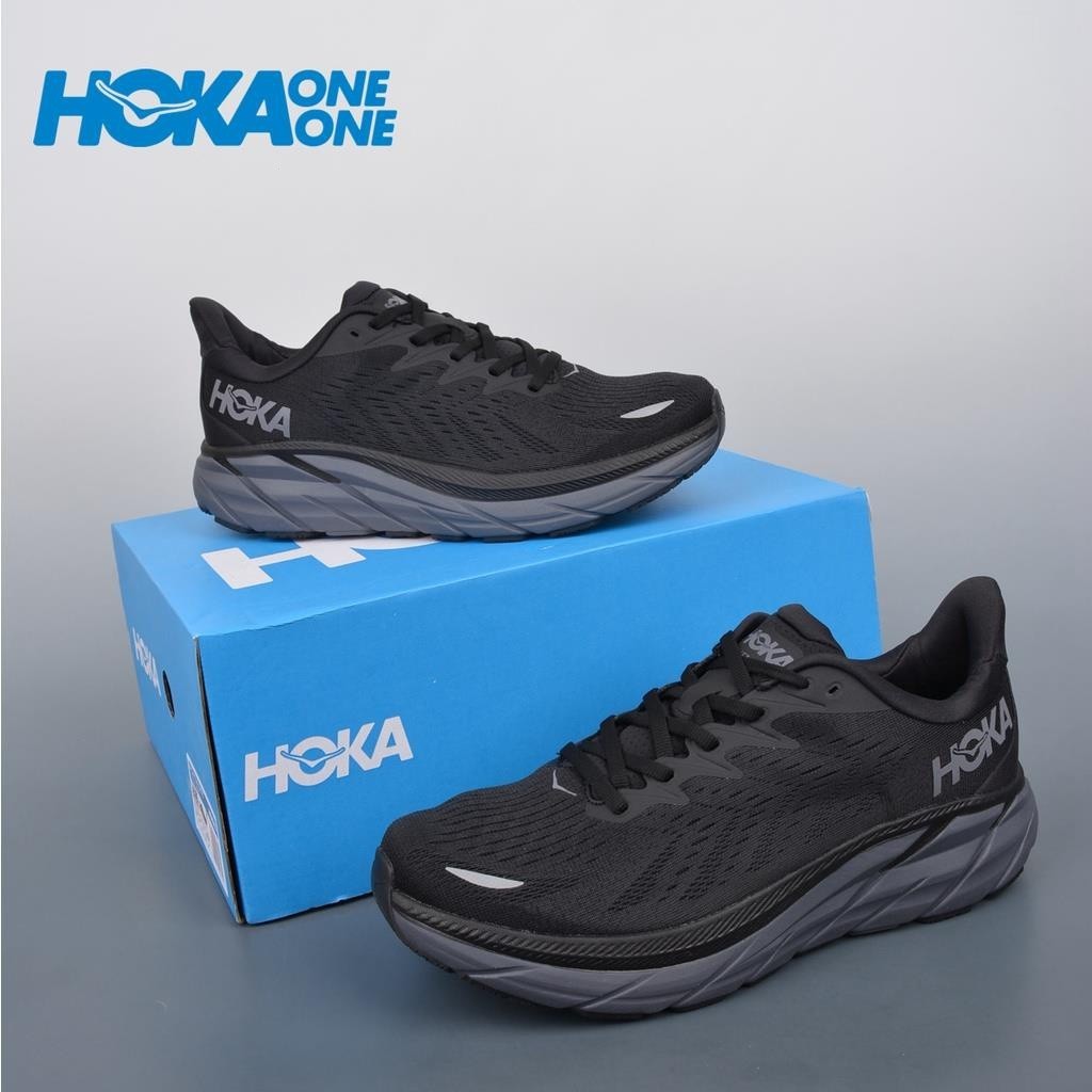 【現貨】Hoka One Clifton 8 中性鞋便攜戶外旅行運動可調整鞋墊