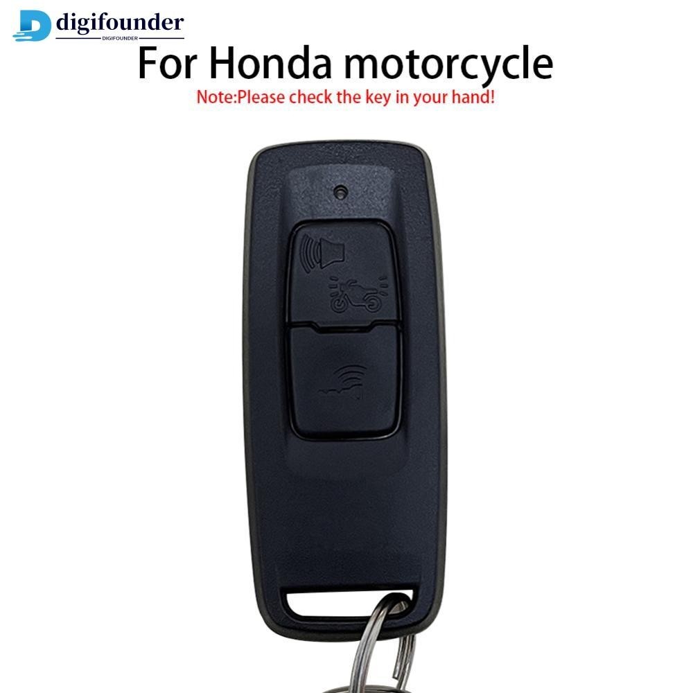 HONDA Digifounder 矽膠摩托車鑰匙包全蓋鑰匙扣適用於本田 Adv 350 PCX 125 PCX160