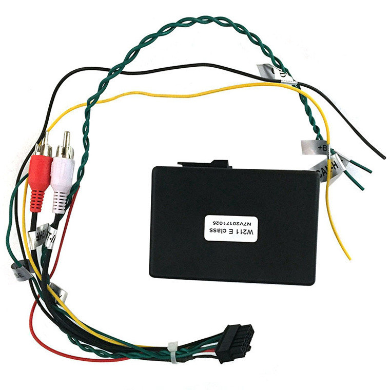 適用賓士ML/R/GL/SLK/ W211卡宴卡曼911光纖音頻解碼轉換盒MOST E