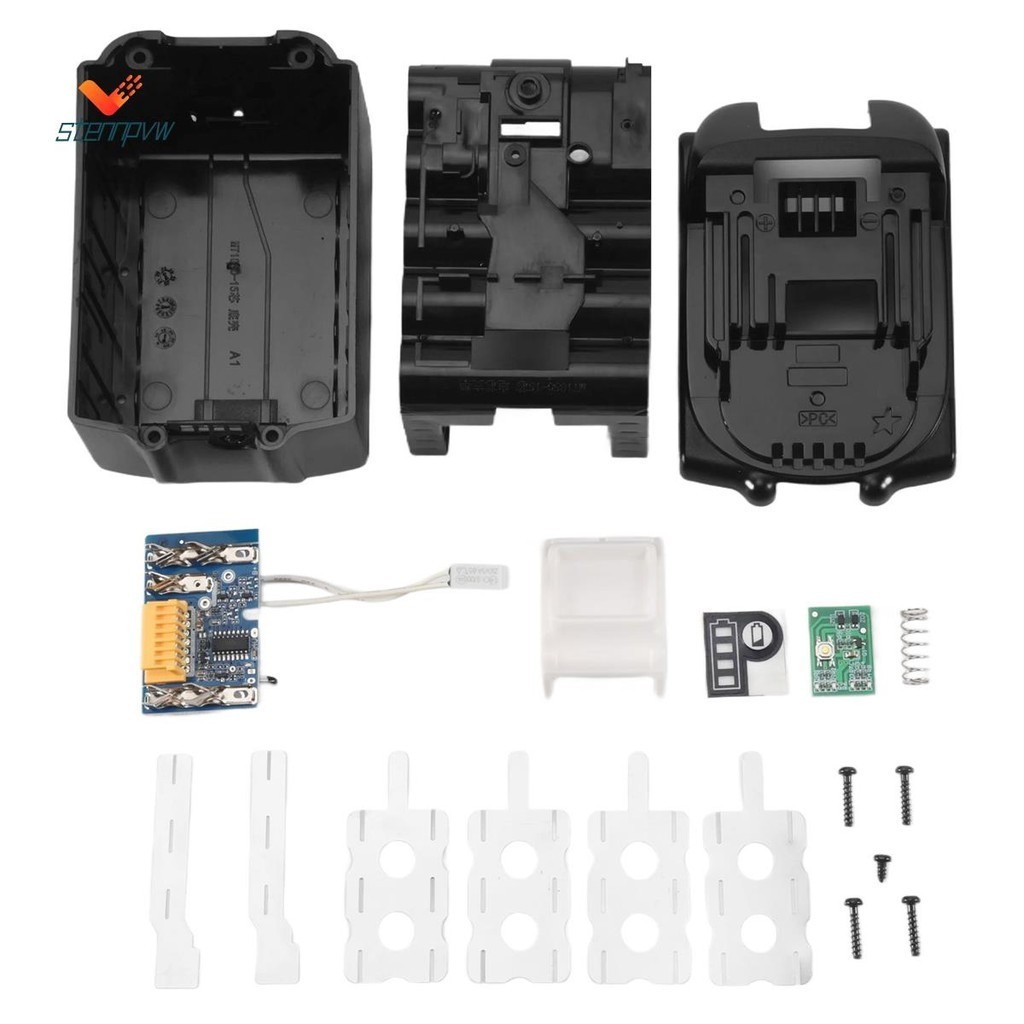 Bl1890 鋰離子電池盒 PCB 充電保護電路板外殼盒 BL1860 適用於牧田 18V
