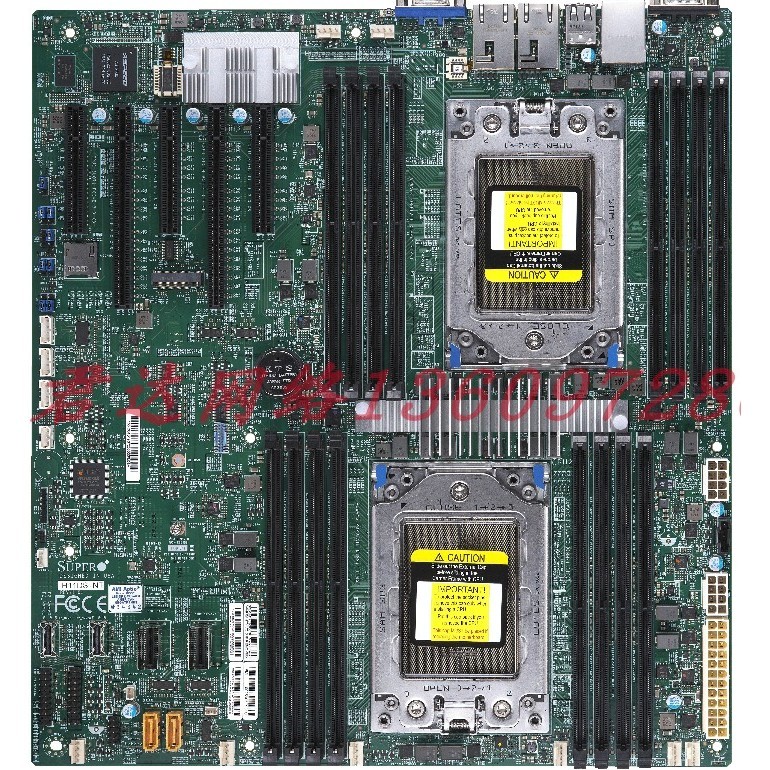 現貨 超微H11DSI/H12DSI-N6 AMD EPYC雙路主板支持二代三代處理器 7003
