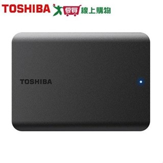 TOSHIBA東芝 Canvio Basics 2.5吋4TB行動硬碟A5-黑【愛買】