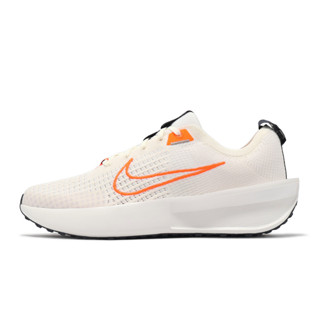 Nike 慢跑鞋 Interact Run 男鞋 白 橘 Flyknit 運動鞋 [ACS] FD2291-103