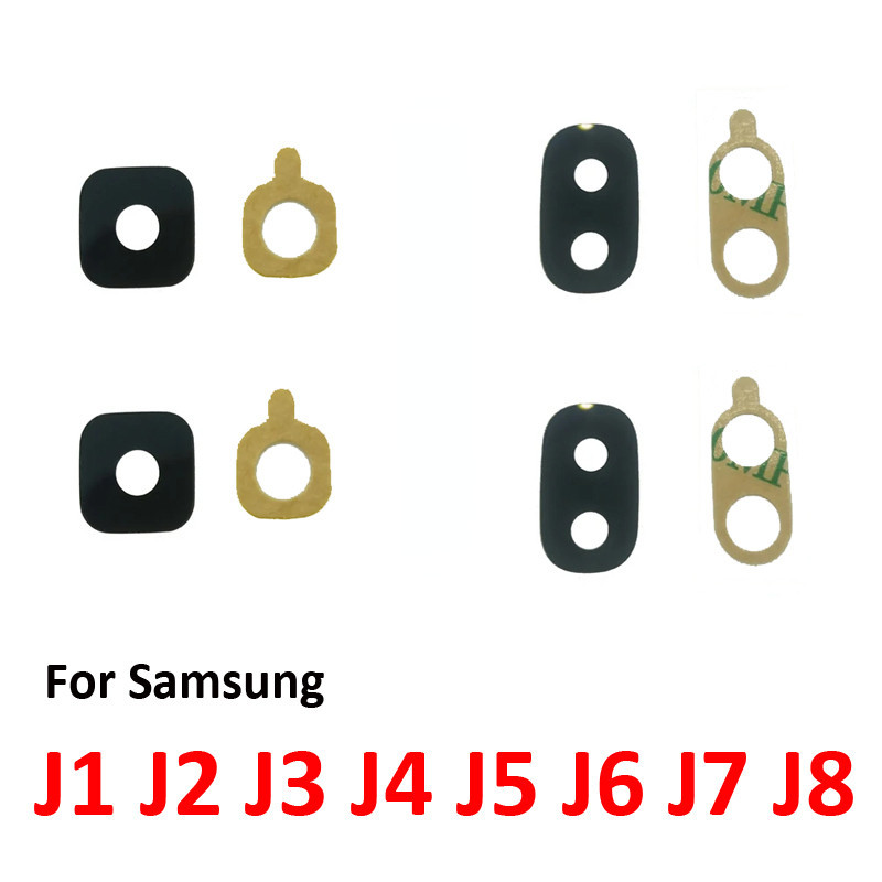 SAMSUNG 相機玻璃鏡頭適用於三星 J1 J2 J3 J4 J5 J6 J7 J8 原裝手機全新後置攝像頭保護鏡頭蓋