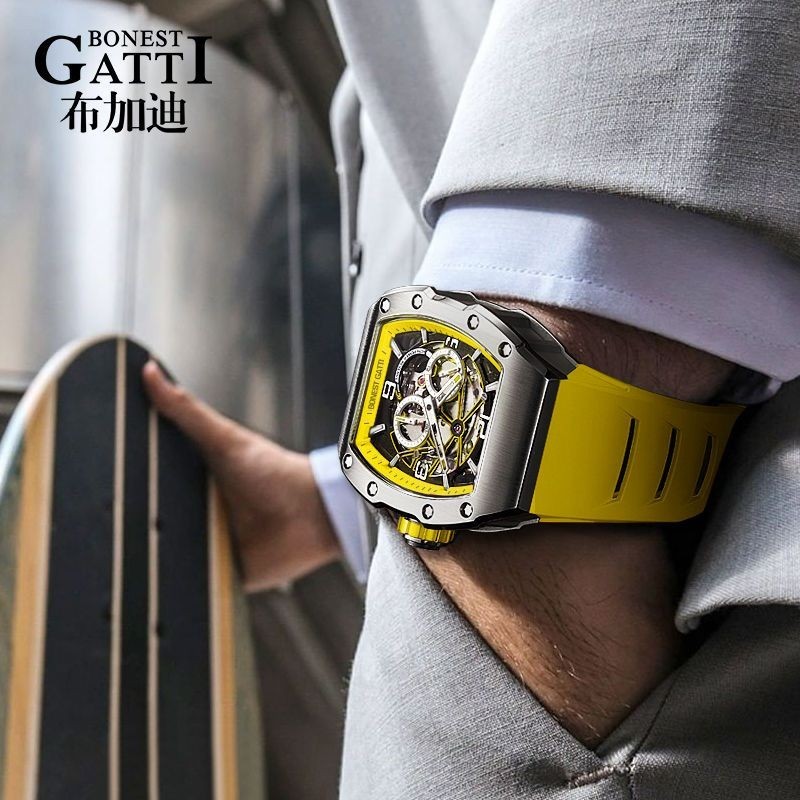頂級版原裝正品特價2020年新款 布加迪理查德手錶男士米勒全自動機械男表名正品牌潮