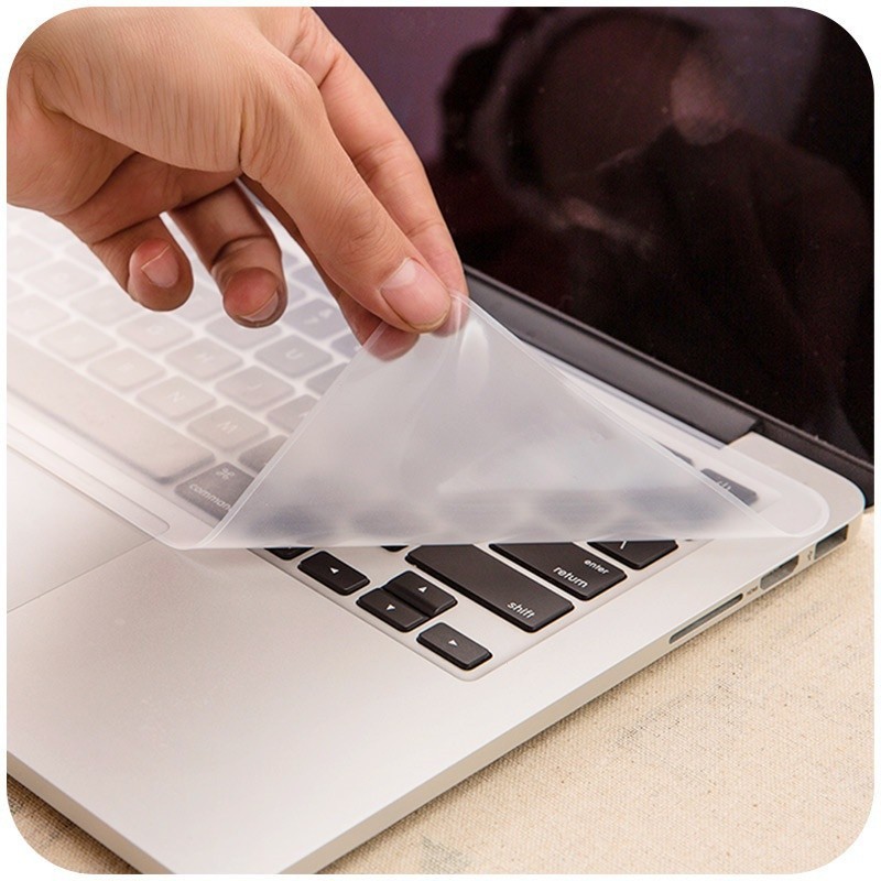 MIKA STORE  ▏電腦鍵盤蓋筆電通用保護器防水皮膚鍵盤透明保護膜13至17英寸