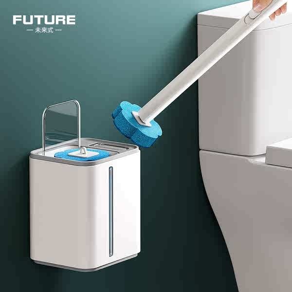 清潔刷 地板刷 一次性馬桶刷智能小米洗廁所掛墻式2023新款清潔片輕奢款清洗工具