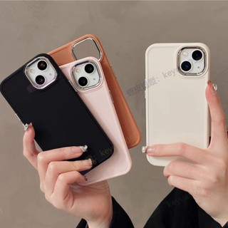 親膚手感矽膠防摔殼 金屬相框加高保護殼 蘋果i16 iPhone 15 14 13 12 11 Pro Max 手機殼