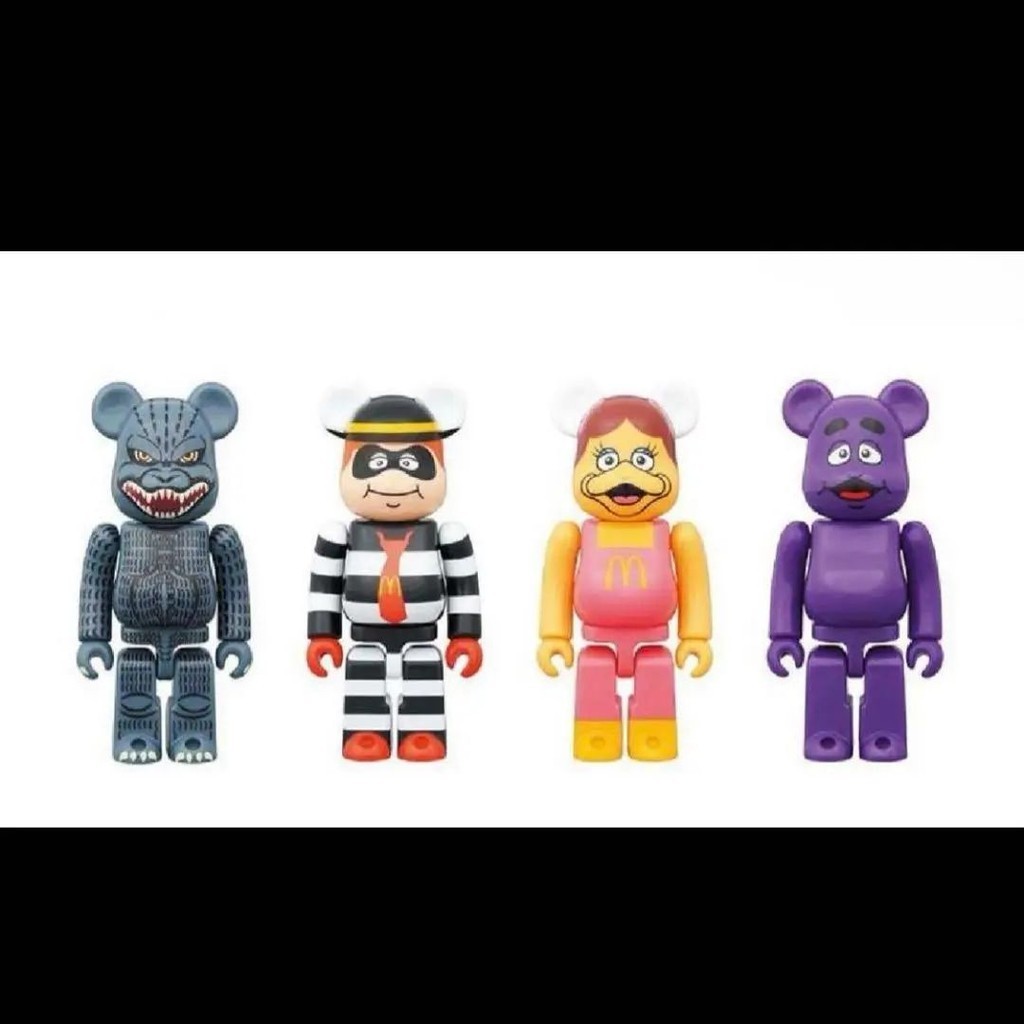 近全新 BE@RBRICK Bearbrick 庫柏力克熊 哥吉拉 50％ 150% mercari 日本直送 二手