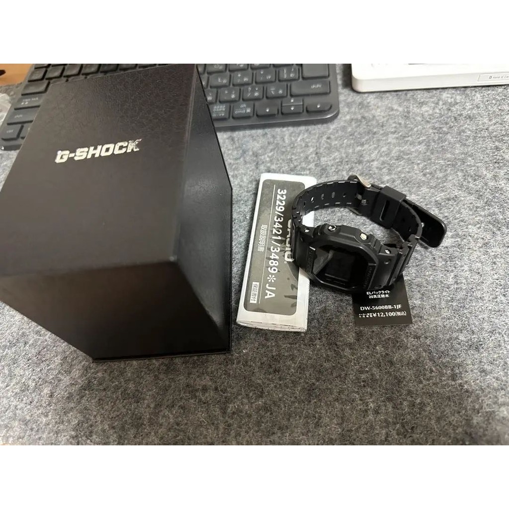CASIO G-shock 手錶 DW-5600BB G-SHOCK 黑色 mercari 日本直送 二手
