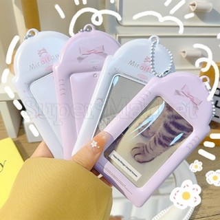 [精選] Pvc 卡套 - INS 風格吊墜 - 照片保護套 - 身份證夾 - 甜美、創意、DIY - 鑰匙扣包掛飾 -