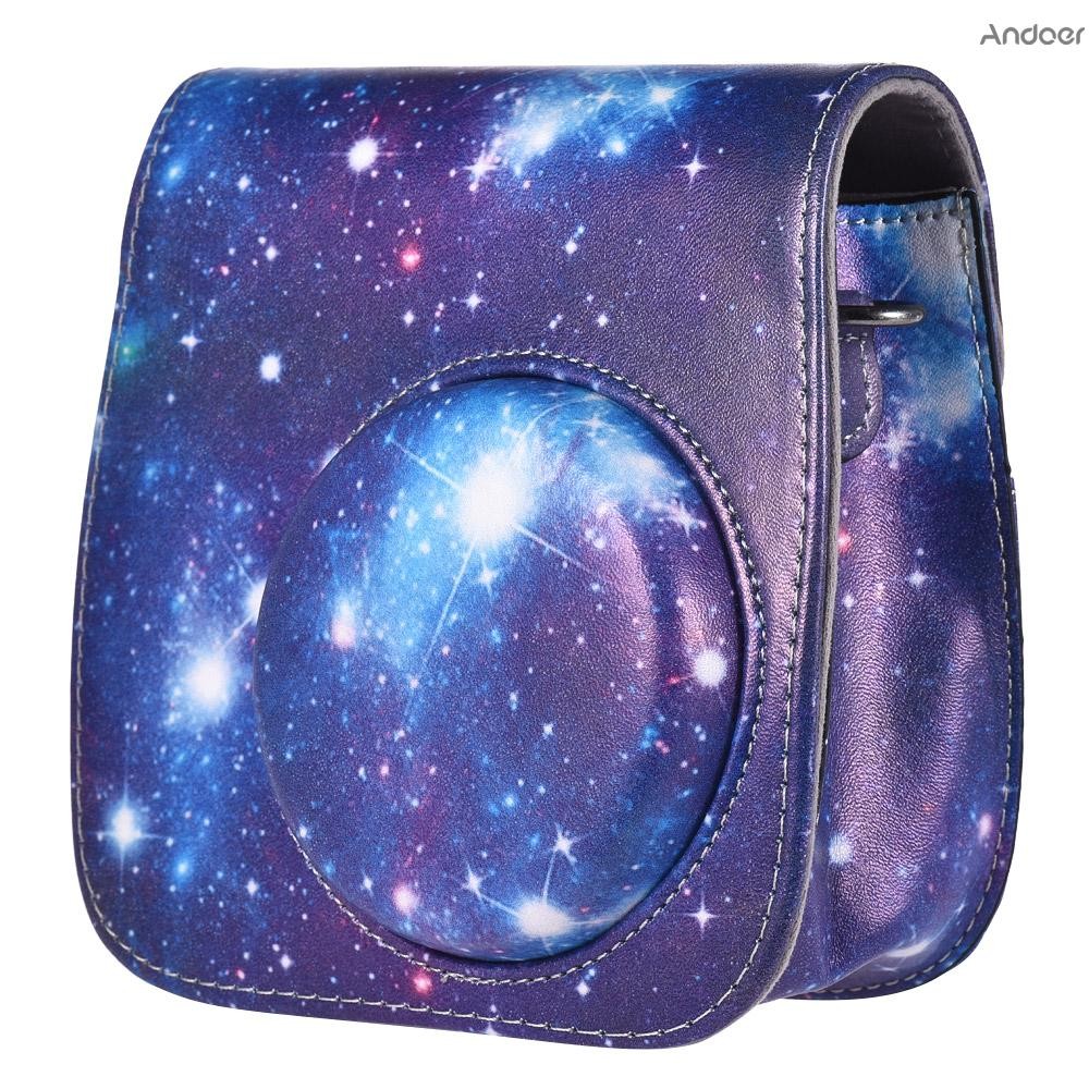 相機包 PU 保護性即時相機包袋保護套帶帶,適用於 Fujifilm Instax Mini 8+/8s/8/9 Cam