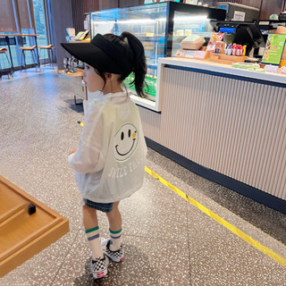 現貨 沙灘趕海 夏威夷風 童裝女童防曬衣 夏季新款輕薄透氣男童防曬服外套 中小兒童上衣