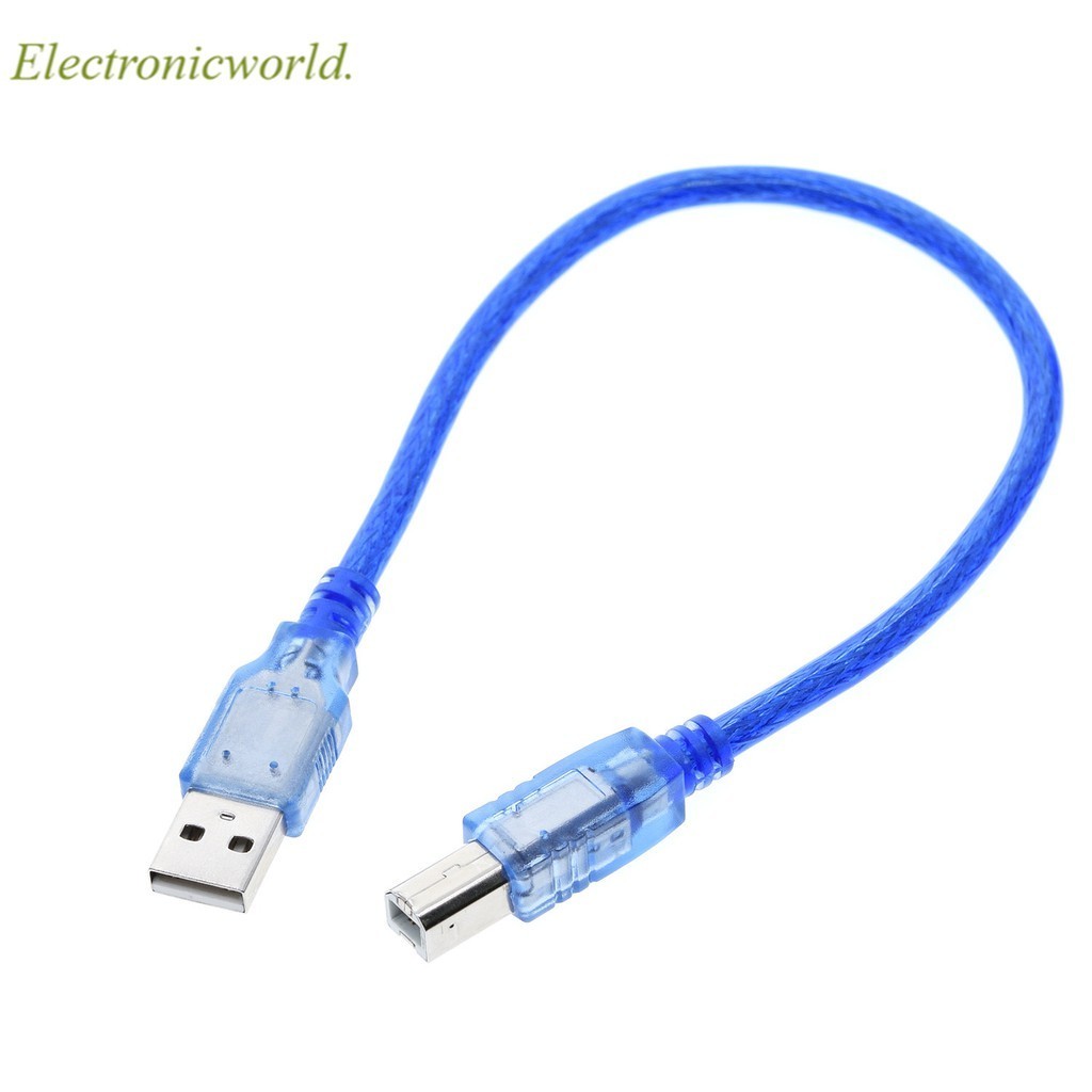 Arduino 的 30cm USB 電纜 UNO R3 / Mega 2560 R3 / ADK USB-A 至 US