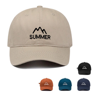 夏季休閒純棉棒球帽男女時尚純色休閒帽