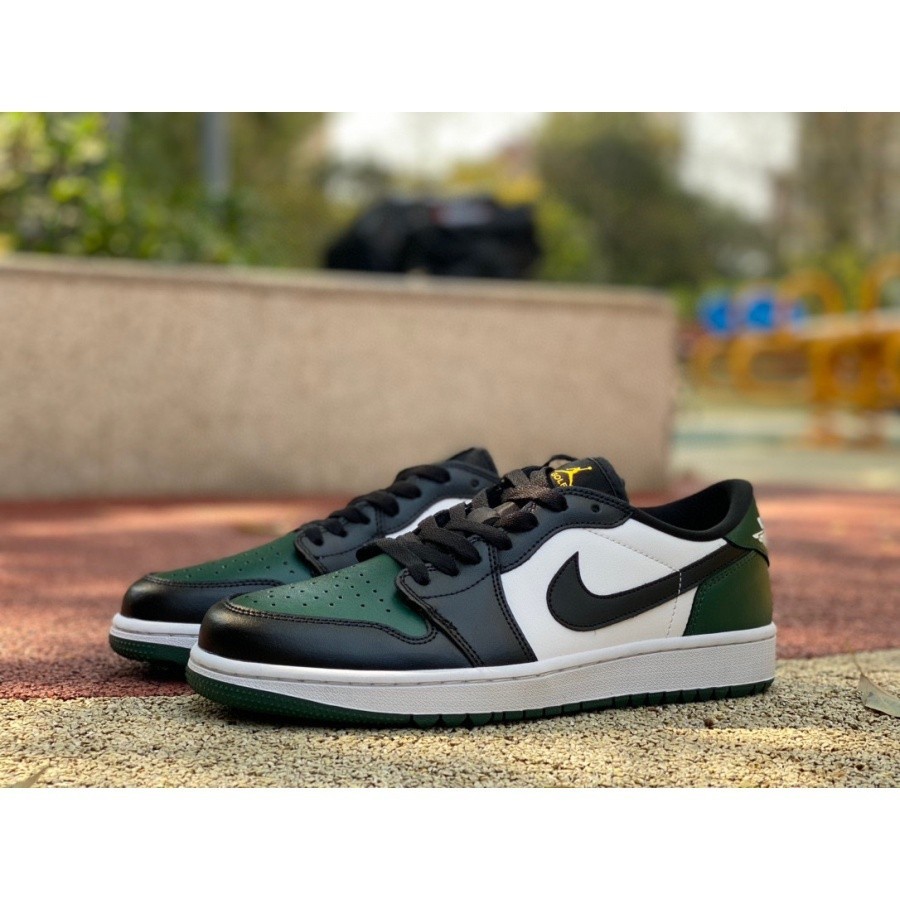 2023 Air Jordan 1 Retro Low Golf 黑色綠色 AJ1 運動鞋跑步鞋 DD9315-107