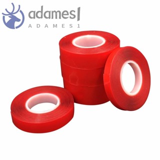 ADAMES雙面膠裝潢可重複使用的亞克力安裝膠帶無痕迹膠帶耐熱膠帶透明納米膠帶