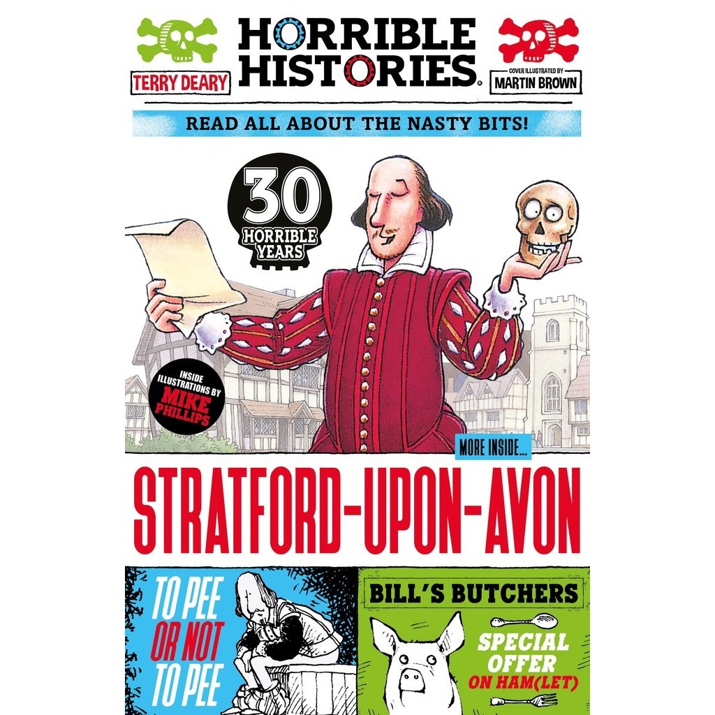 Gruesome Guide to Stratford-upon-Avon (newspaper edition)(Horrible Histories)/Terry Deary【禮筑外文書店】