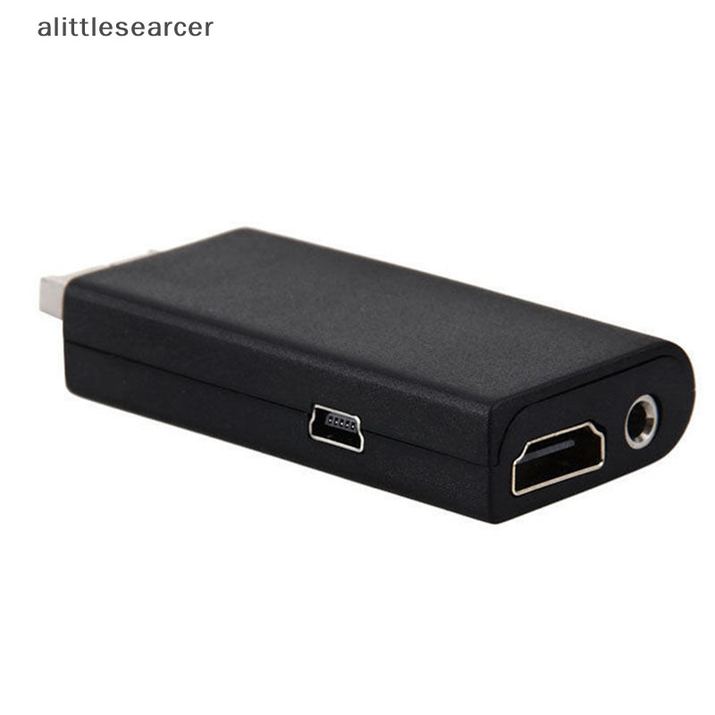 Alittlesearcer HDV-G300 PS2 轉 HDMI 480i/480p/576i 音頻視頻轉換器適配器