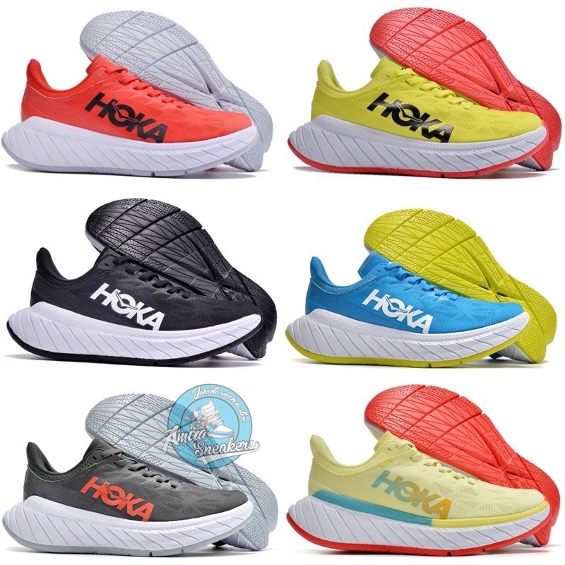 熱銷 HOKA ONE CARBON X2/男士跑鞋/男士跑鞋/男士運動鞋/男士運動鞋