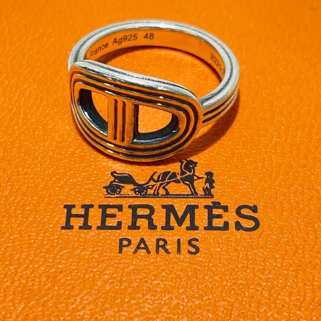 HERMES 愛馬仕 戒指 Chaine dAncre mercari 日本直送 二手