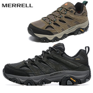 登山鞋 越野跑鞋 MERRELL邁樂男鞋GTX防水戶外徒步登山鞋耐磨防滑網布低幫休閒鞋