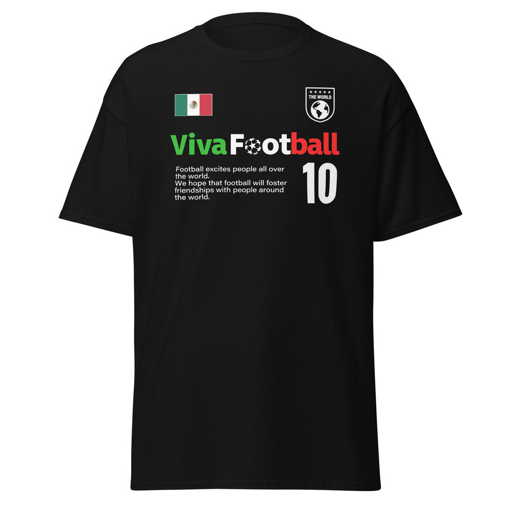墨西哥足球 10 號 T 恤