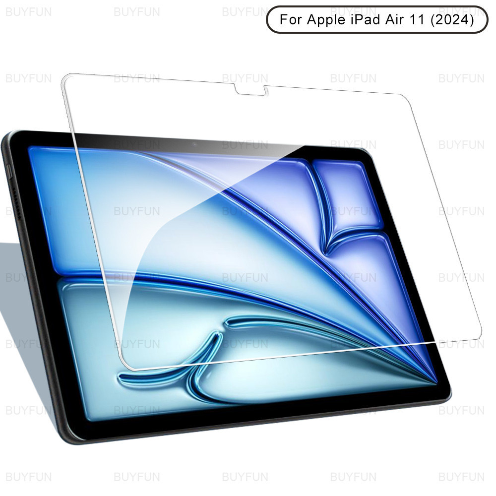 適用於 iPad Air 11 (2024) 玻璃屏幕保護膜適用於 Apple iPad Pro 11 英寸 A2837
