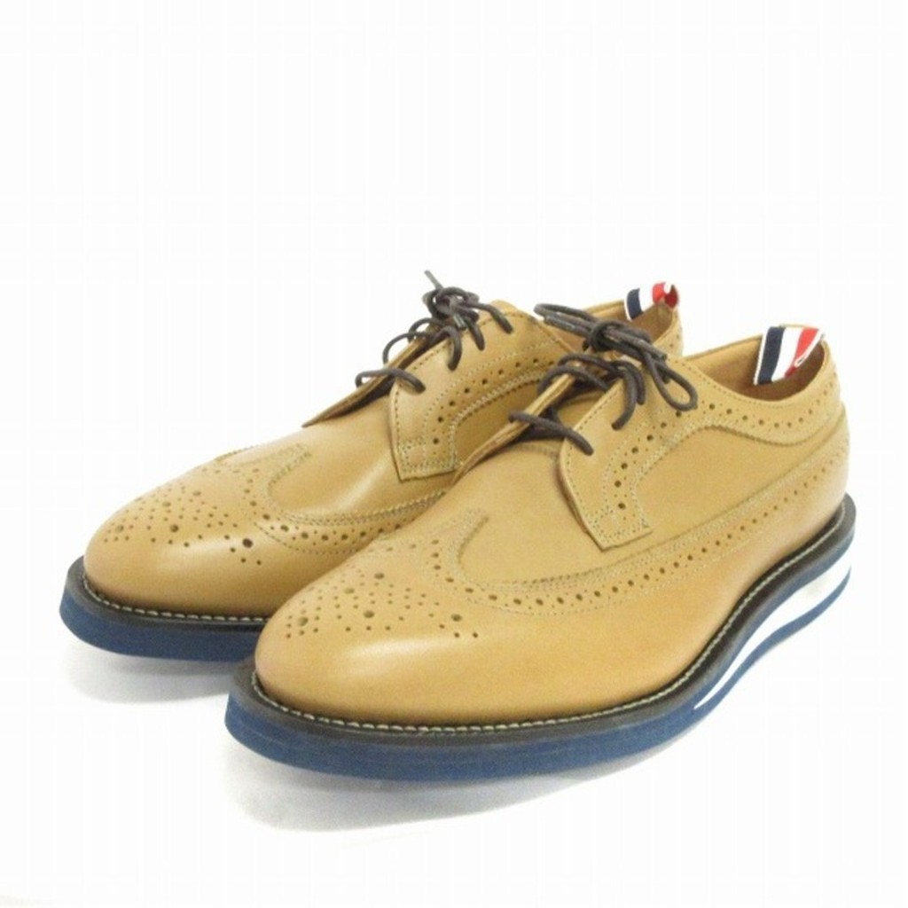 BRAUN THOM BROWNE 5鞋子二十六 駱駝 棕色 獲得獎牌 日本直送 二手