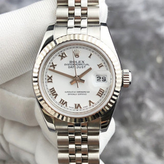 機械系列179174日期女表女裝精鋼Rolex白金勞力士日誌 顯示錶殼