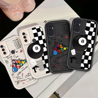 Oppo A53 2020 A33 2020 A11S A53S 可愛卡通矽膠數學功能防震保護套TPU手機殼情侶手機