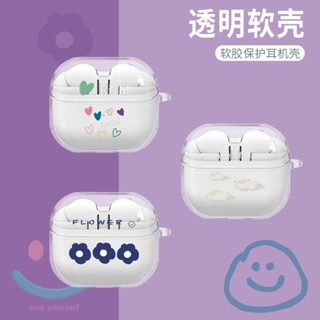 適用三星 Samsung Galaxy Buds3 Pro 藍牙耳機 保護套 三星 Buds3 耳機殼 卡通防塵透明軟殼