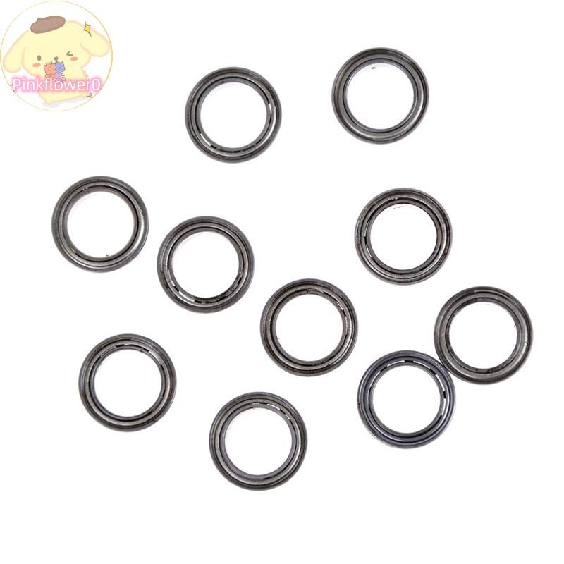 Pinkflower 10 PCS 6700ZZ 10 x 15 x 4mm 型號密封金屬屏蔽球軸承 EN