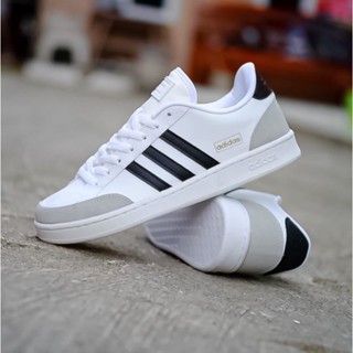 愛迪達 Adidas Grand Court SE 白色黑色 Original Vantel 鞋男孩女孩休閒鞋運動鞋