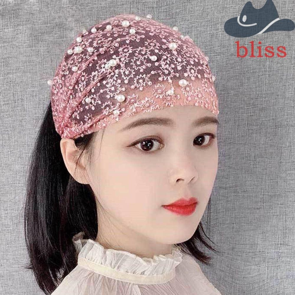 Bliss 寬邊髮帶髮飾簡單洗面奶化妝母親節珍珠韓式髮飾