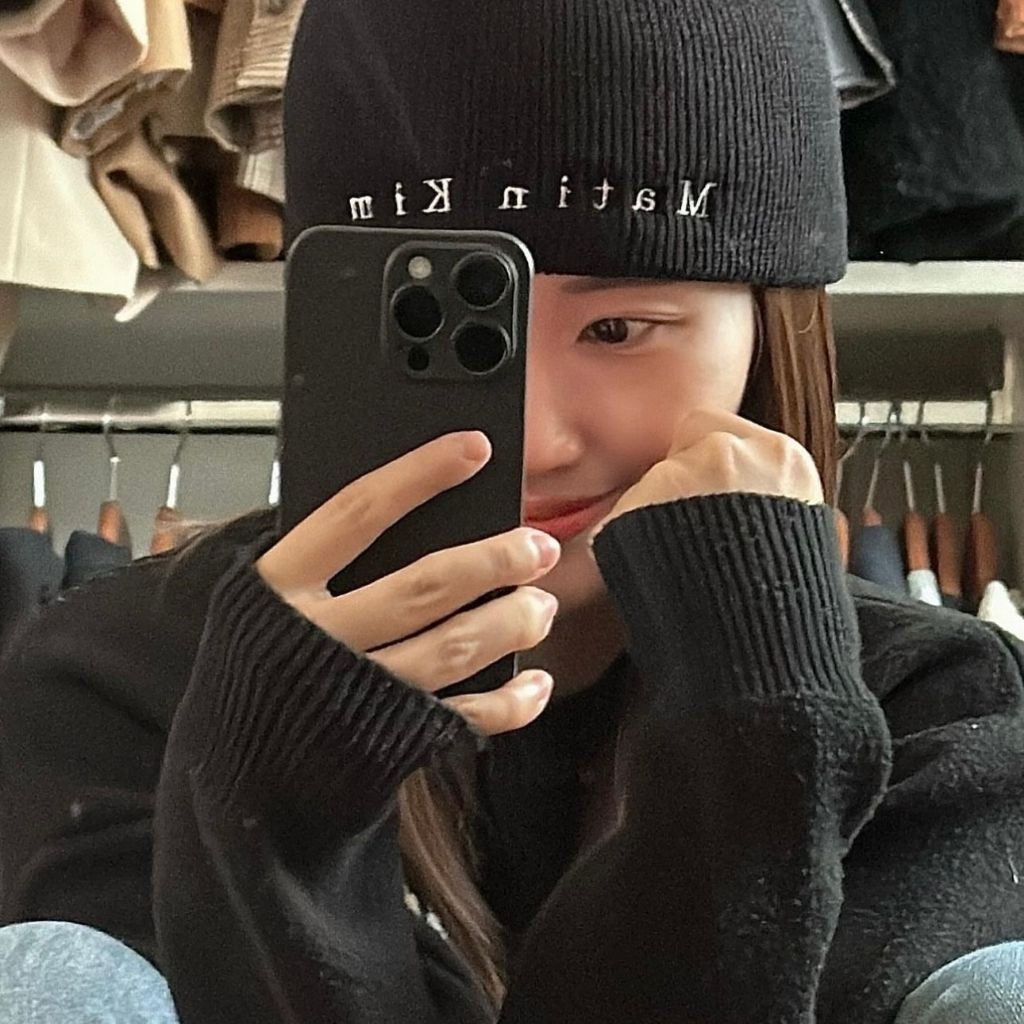 𝟮𝟲.𝙎𝙚𝙤𝙪𝙡_預購 Matin Kim Matin classic beanie 品牌電繡logo毛帽