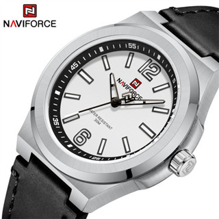 Naviforce 品牌時尚奢華運動石英手錶男士個性防水手錶