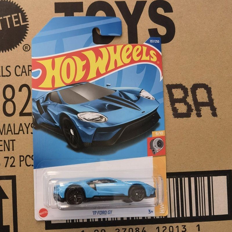 風火輪hotwheels合金兒童玩具1比64小車慣性滑行福特GT WIEQ