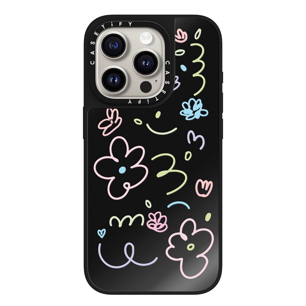 Casetify 保護殼 iPhone 15Pro/15 Pro Max 精美花卉透明花朵