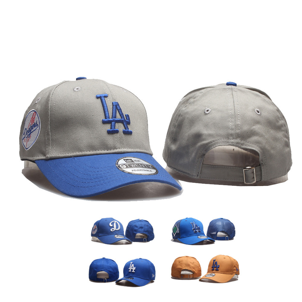 MLB 調整帽 洛杉磯道奇 Los Angeles Dodgers 刺繡棒球帽 男女通用 可調整 彎簷帽 嘻哈帽 運動帽