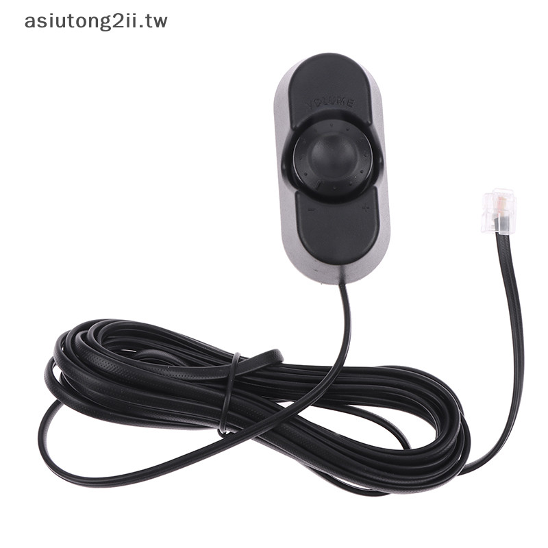 [asiutong2ii] ​汽車放大器調諧器控制器低音炮遠程音量調節控制揚聲器放大器系統 [TW]