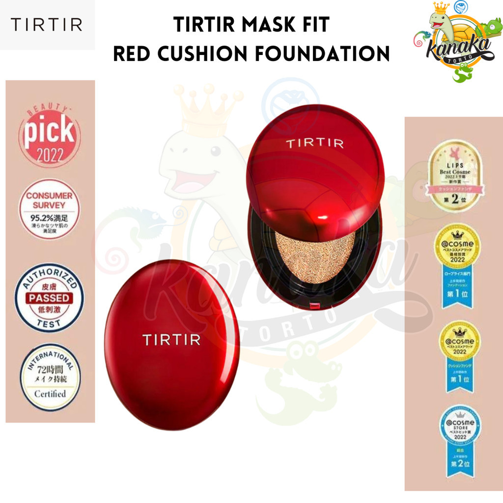 Tirtir Mask Fit 紅色氣墊粉底 SPF40 全尺寸 18 克