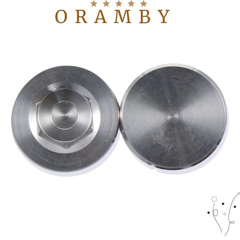 ORAMBEAUTY2件六角插頭,銀色0.83英寸插頭接頭,防銹不銹鋼管接頭工人