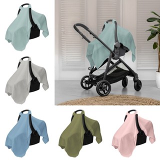 Omg* 嬰兒安全座套遮陽罩袖子提籃套柔軟透氣背帶保護套防風